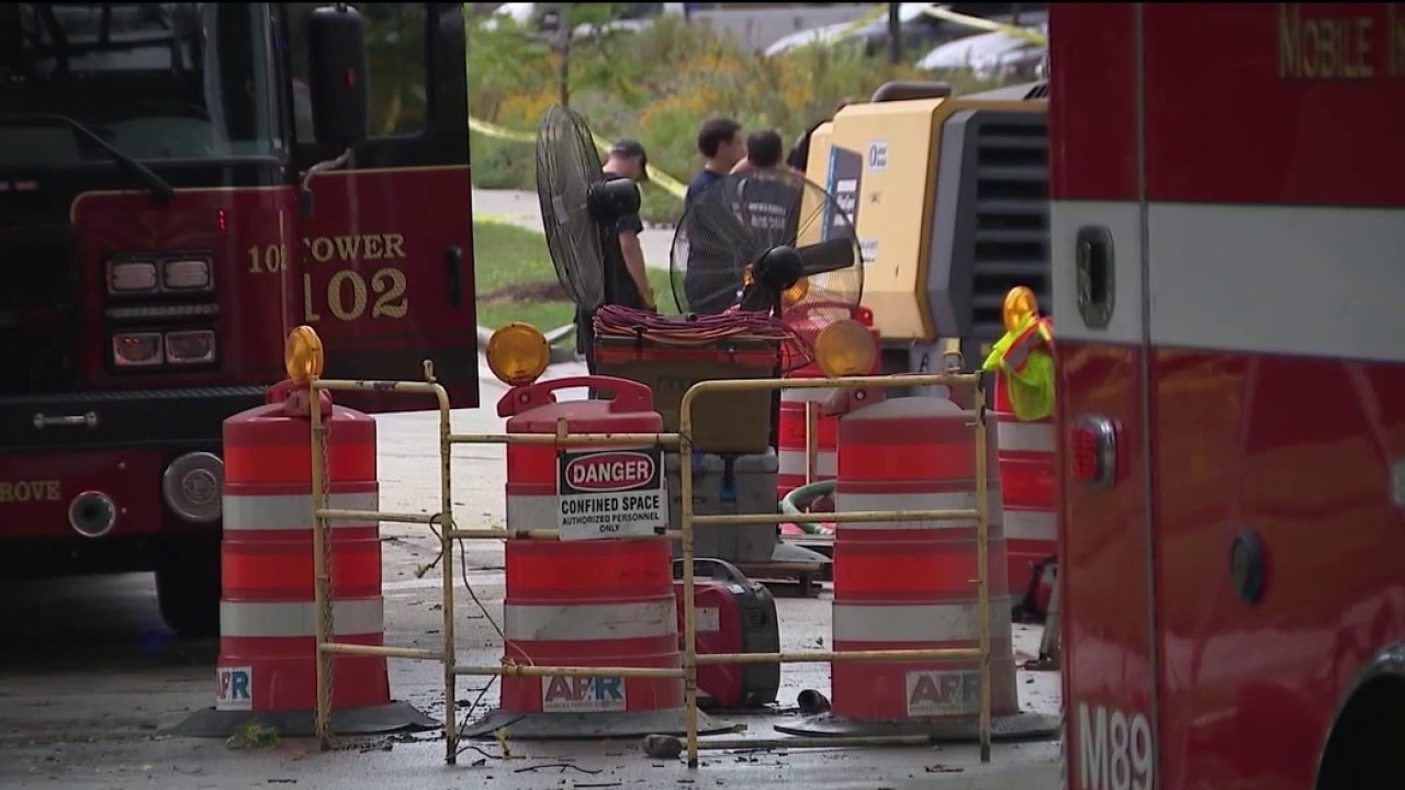 Search continues for worker who went missing in sewer during Chicago-area storms