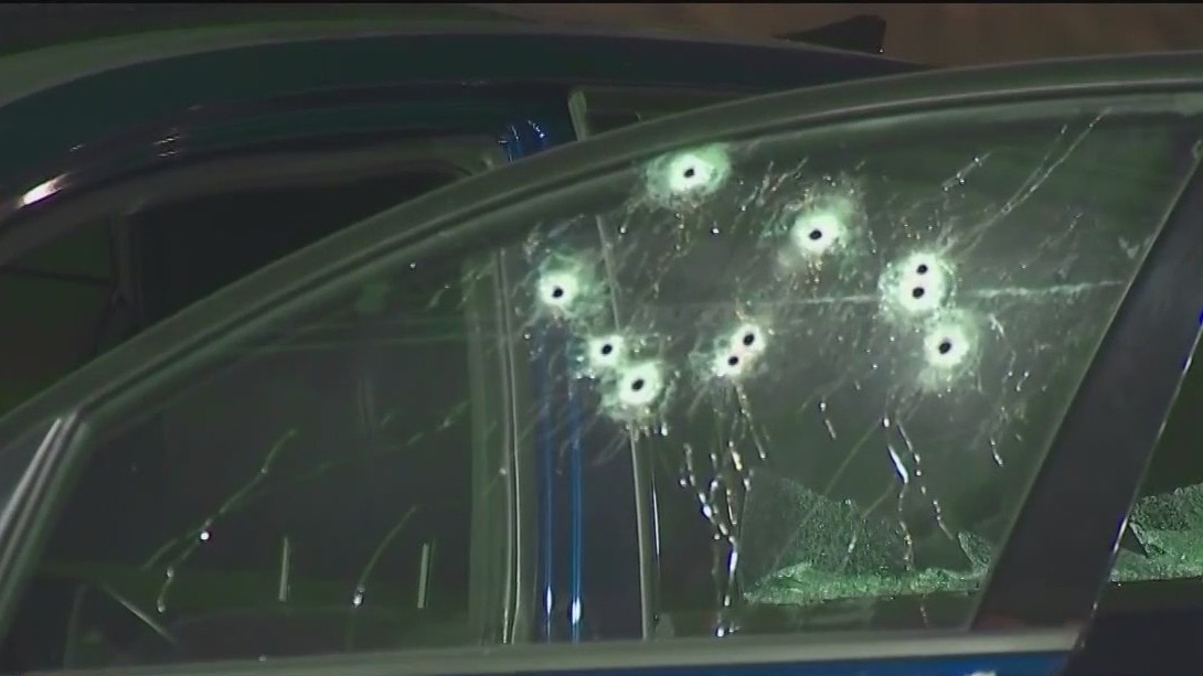 Man shot multiple times while sitting in drive-thru