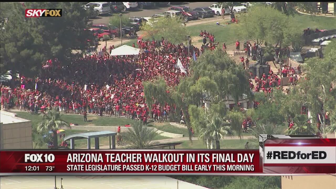 Arizona approves big teacher raises, could end strike