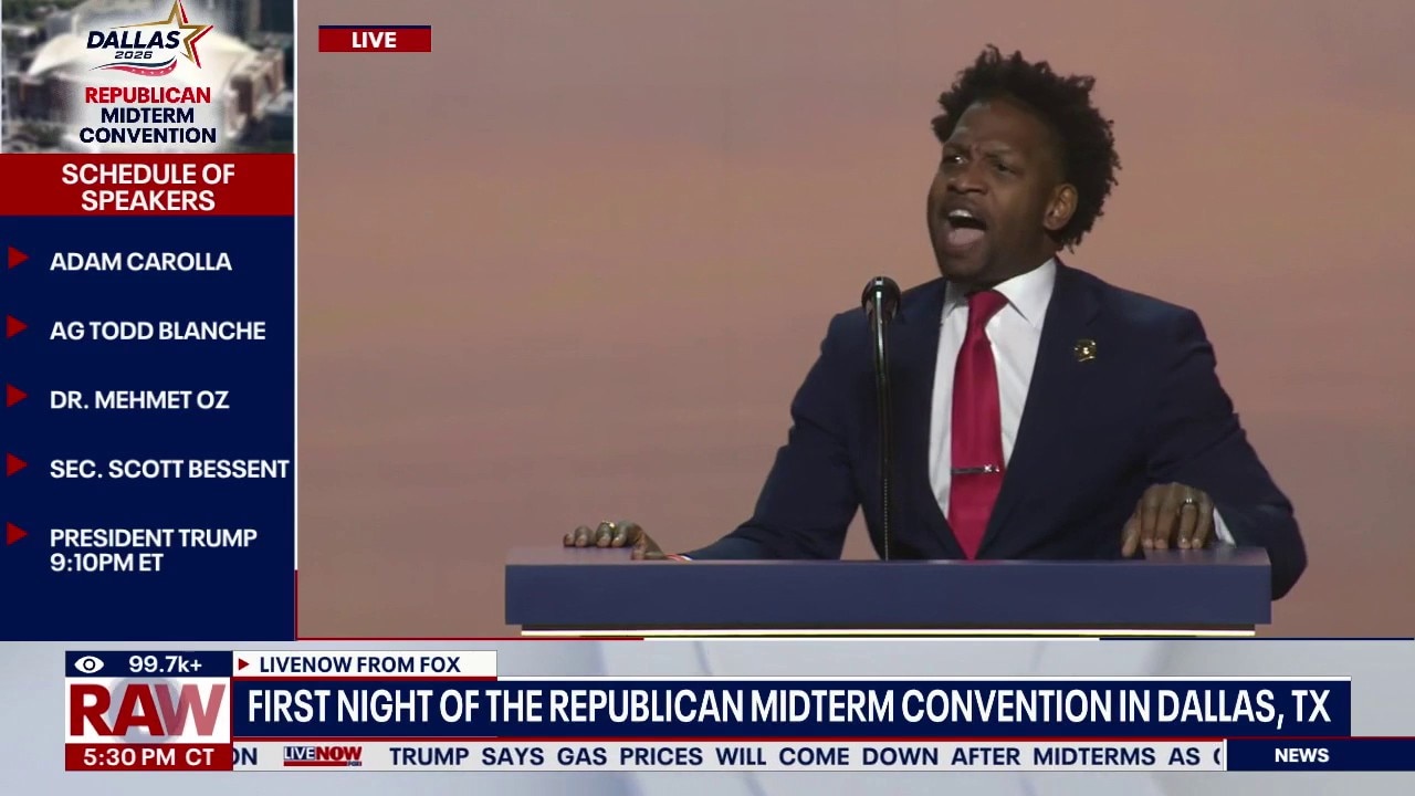 MI pastor Lorenzo Sewell speaks at TX GOP convention
