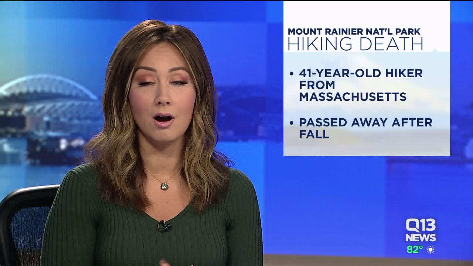 Man dies in fall at Mount Rainier National Park