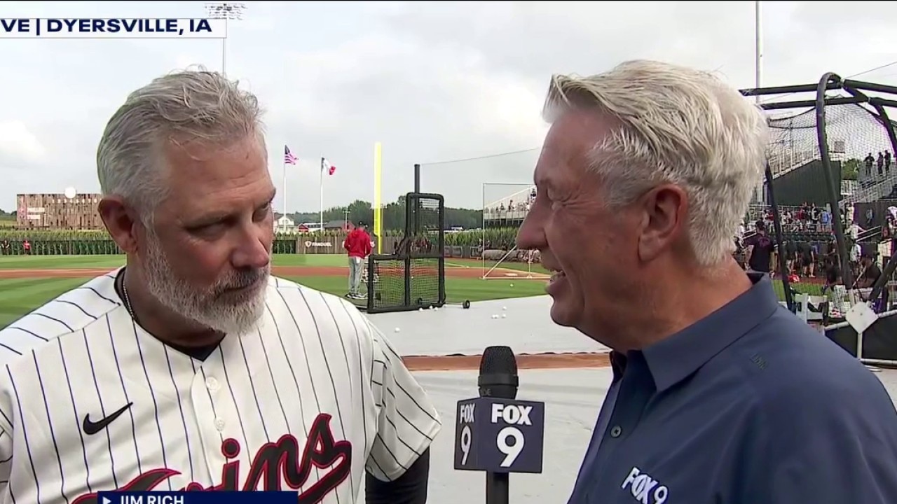 Twins at MLB Field of Dreams game: Jim Rich chats with Derek Shelton