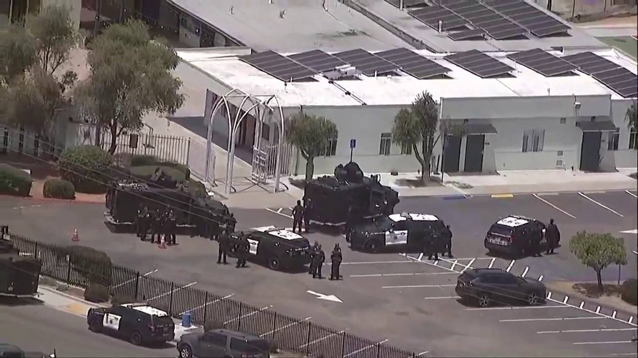 Raw footage: San Diego active shooting reported at Islamic center