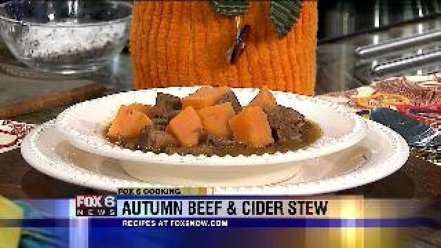 The Beef Lady prepares Autumn Beef & Cider Stew