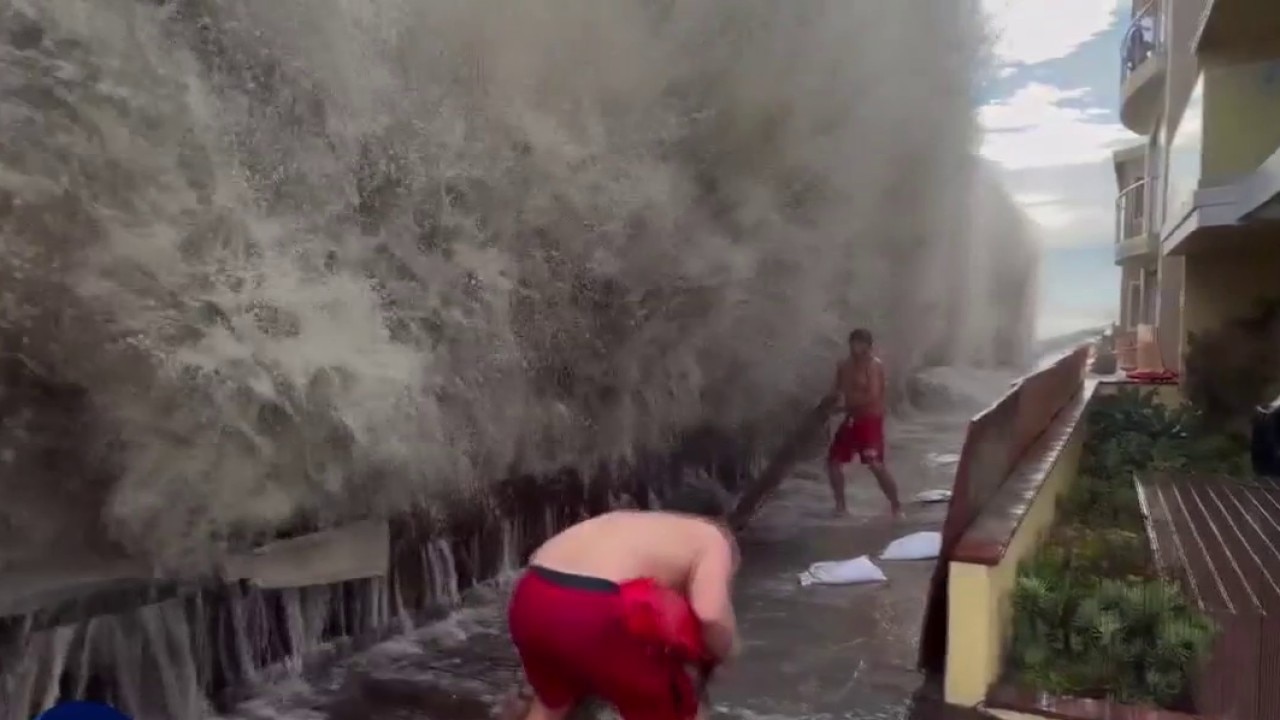 Florida humidity, California waves crash into LA County