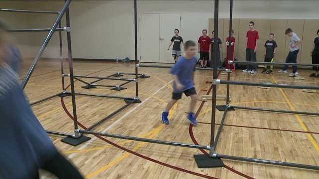 Chip learns some vault work