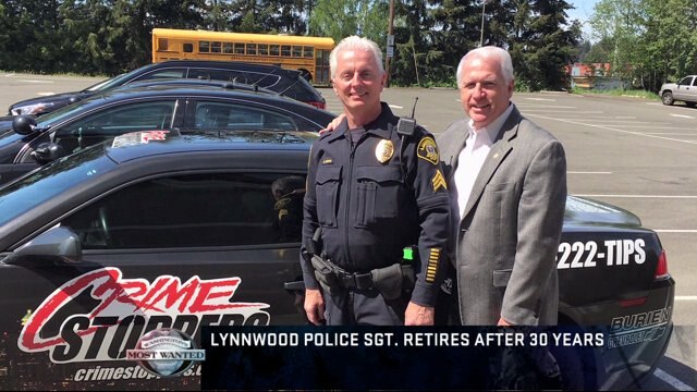 Lynnwood Police Sergeant retires after 30 years of service
