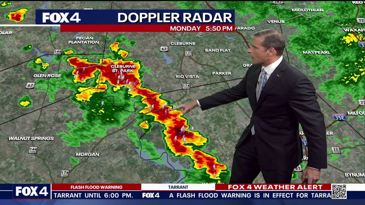 Dallas weather: May 25 evening forecast
