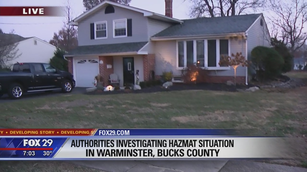 Bucks County hazmat situation