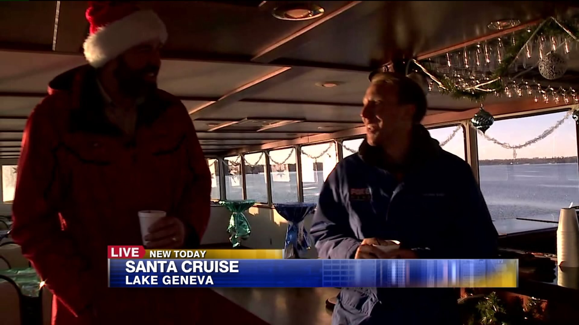 Winter activities in Lake Geneva