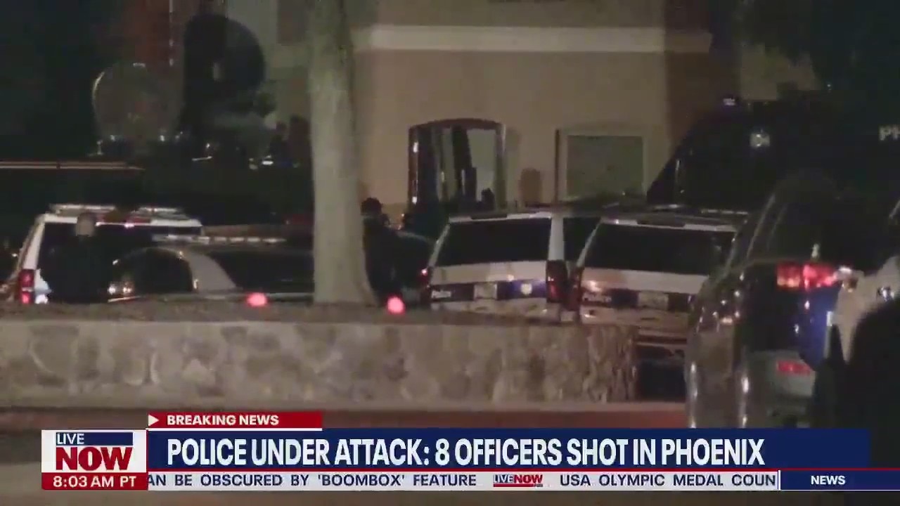 Police under attack: 8 officers shot in Phoenix, baby used to ambush cops