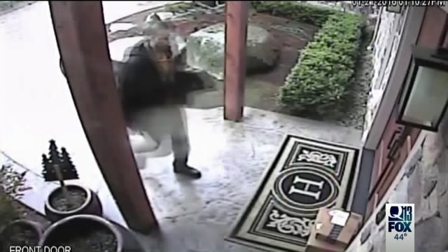 New photos of suspect in Bellevue package theft