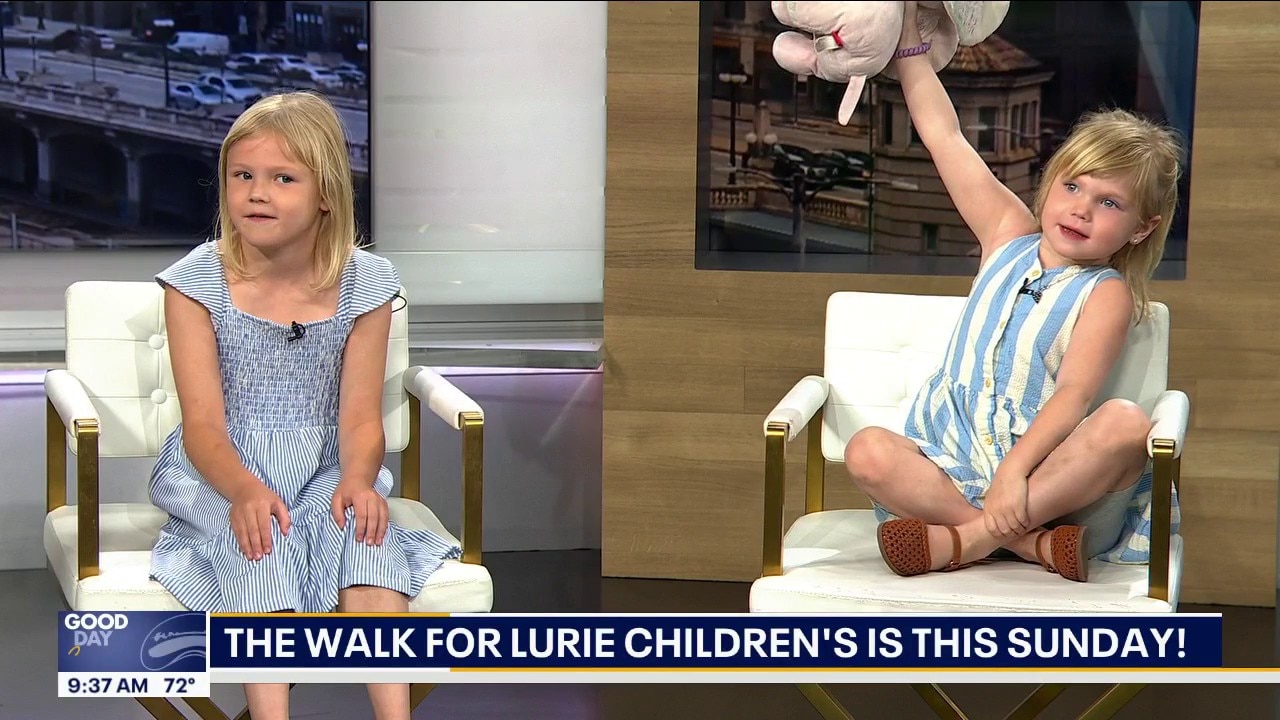 Family shares Lurie Children's journey ahead of annual fundraising walk