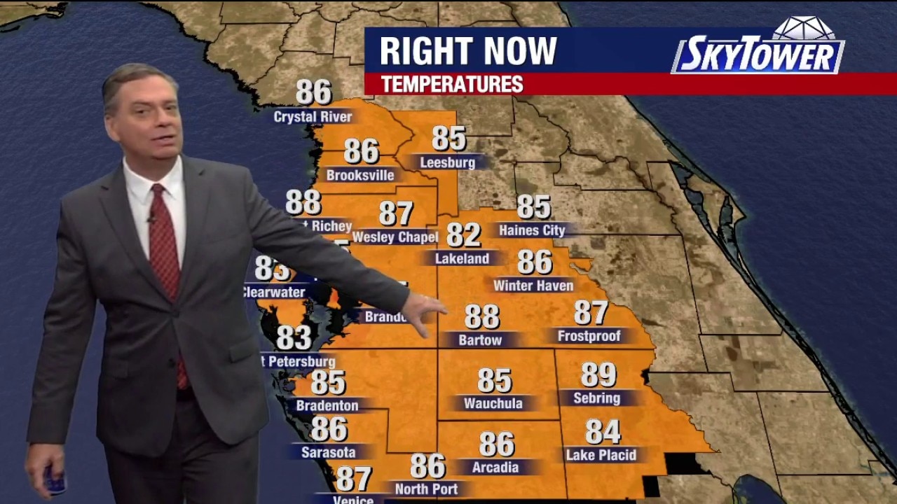 Tampa weather | Wednesday afternoon forecast