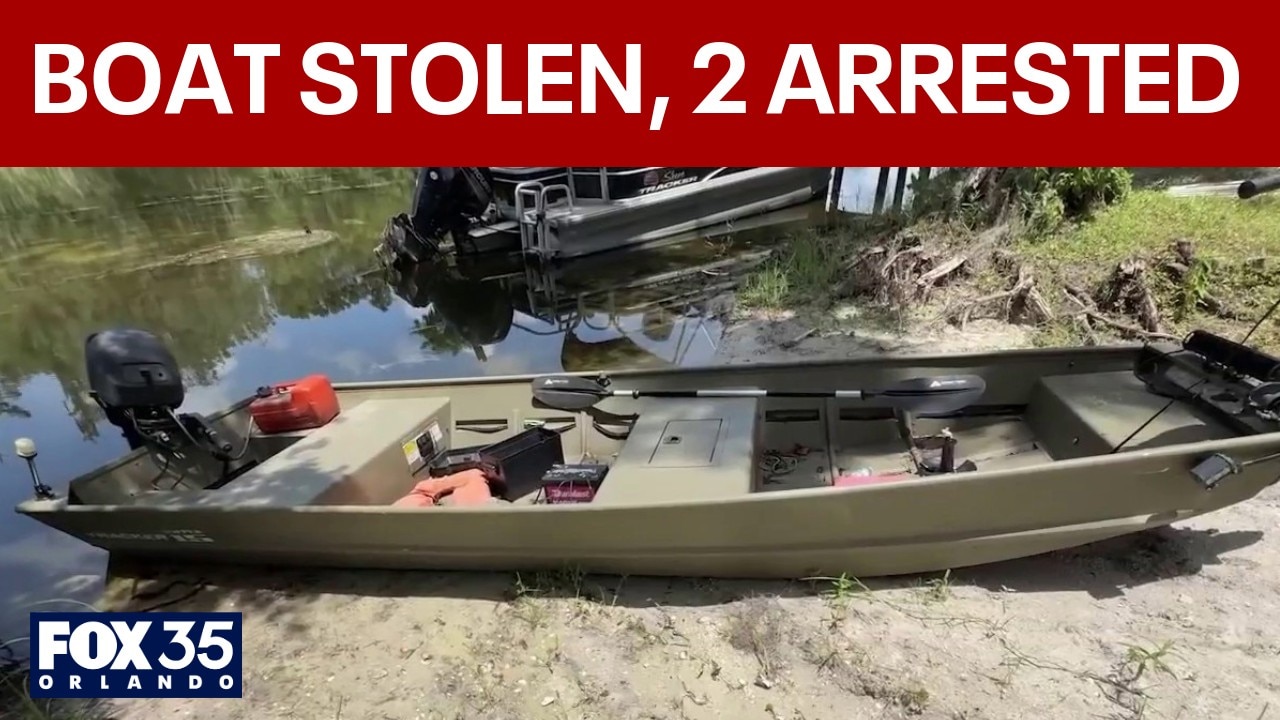 2 teen boys arrested after allegedly stealing boat, hiding from deputies