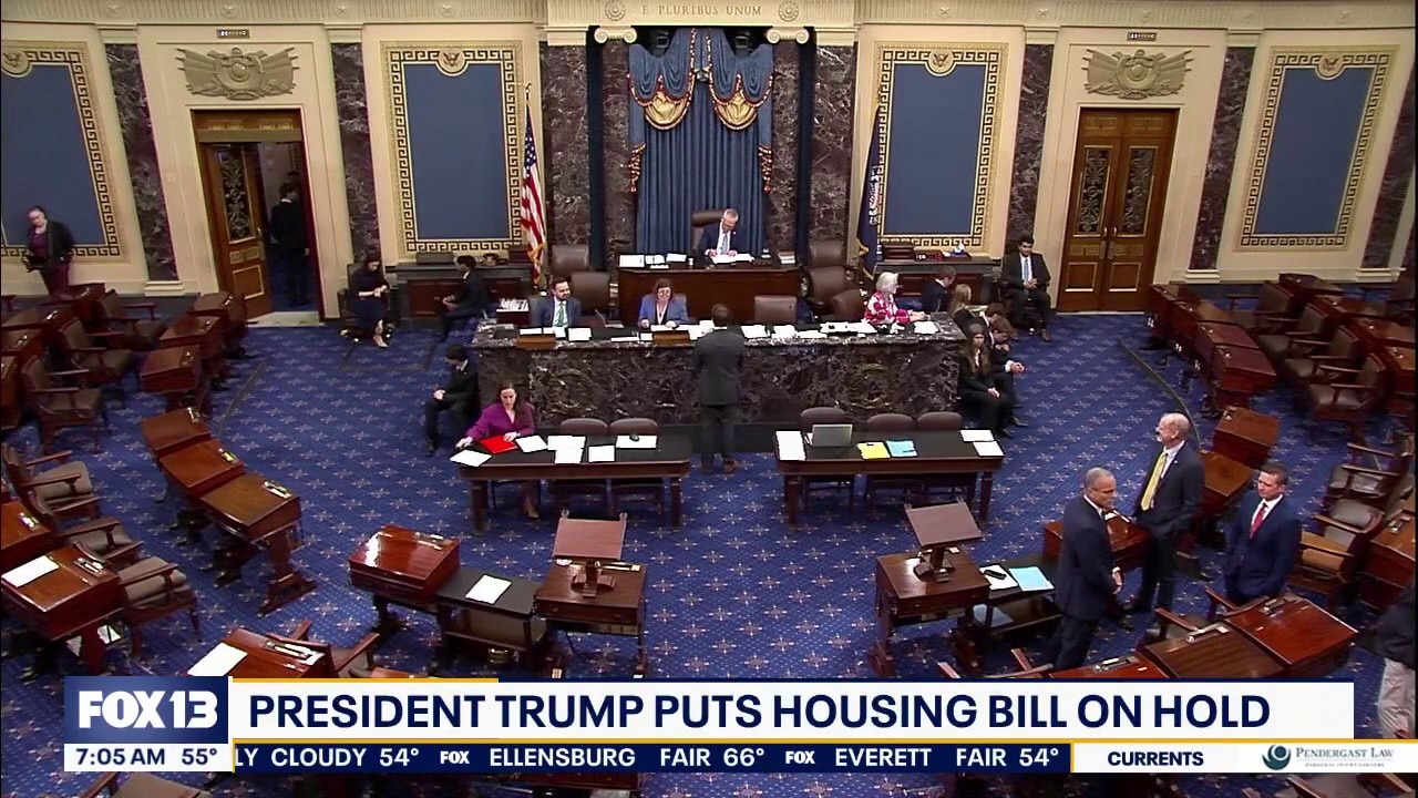 President Trump puts housing bill on hold 