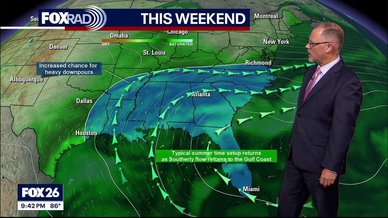 Houston weather: August 8 overnight forecast