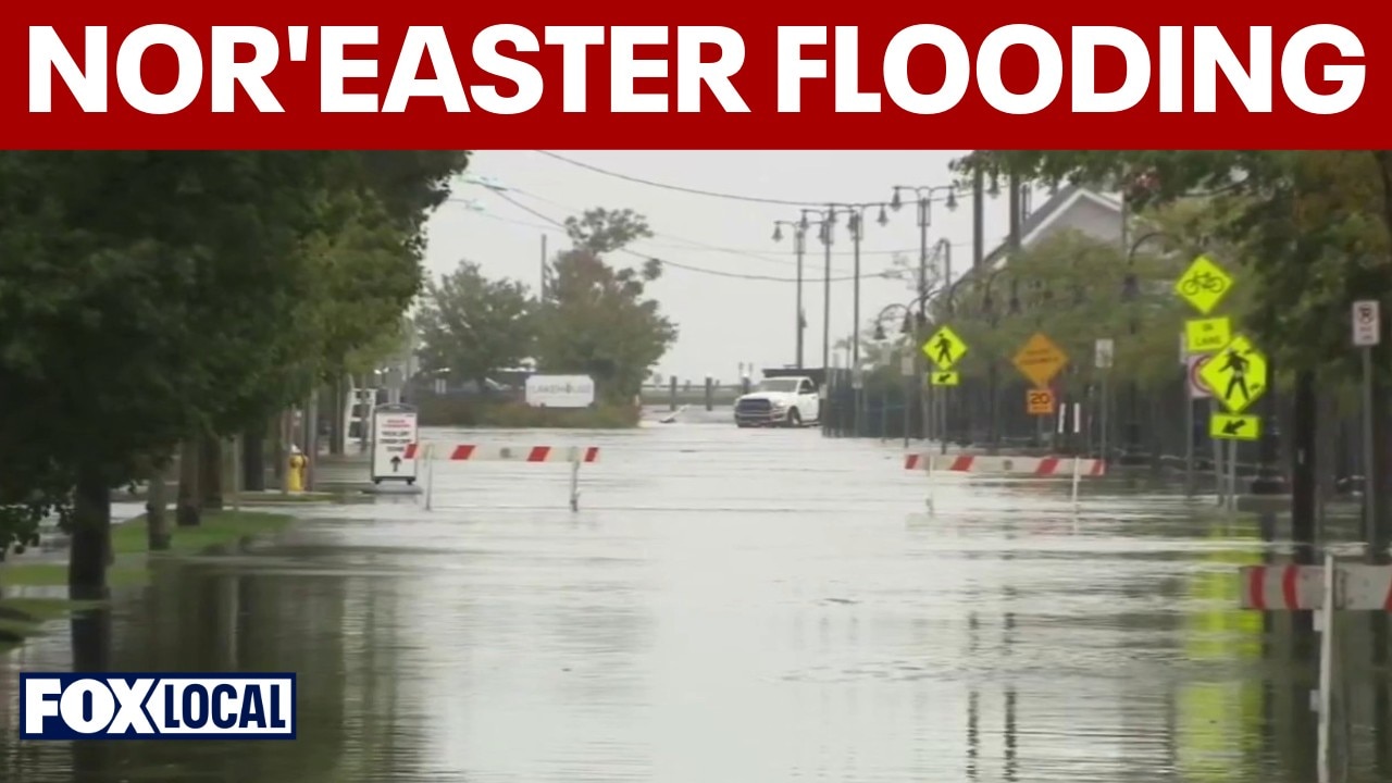 Nor’easter floods LI coast: Ferries suspended as locals brave storm