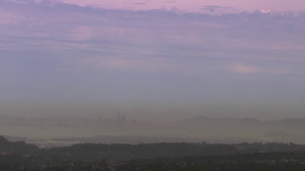 Monsoonal moisture bringing humid heat to Bay Area