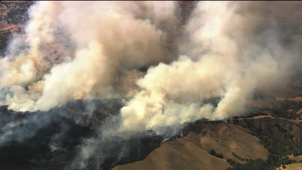 Sunol vegetation fire: Evacuations underway