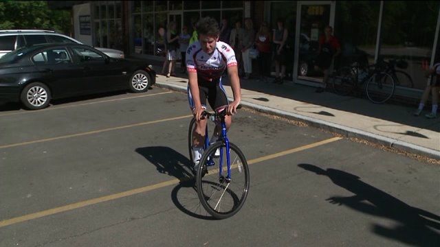 Chip learns about the Shorewood Criterium Cyclin Classic