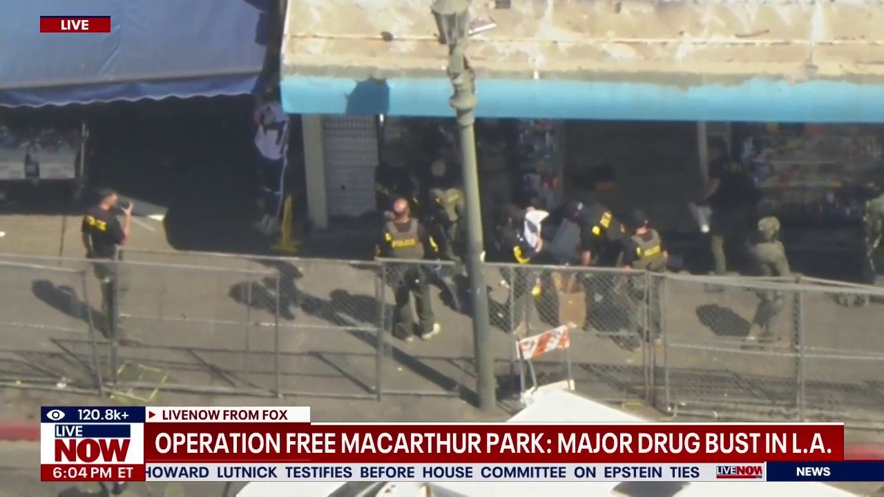Major LA drug bust: Operation Free MacArthur Park