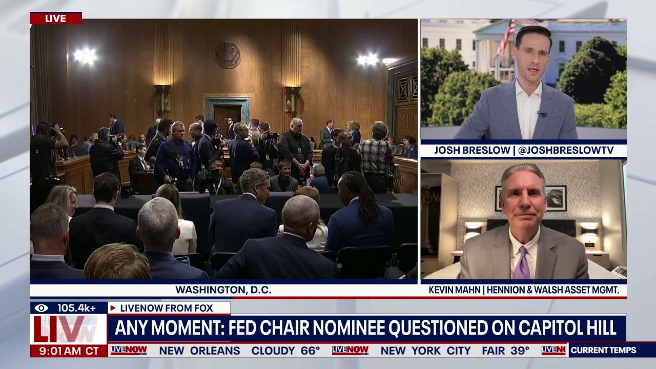 Today: Fed Chair nominee testifies on Capitol Hill