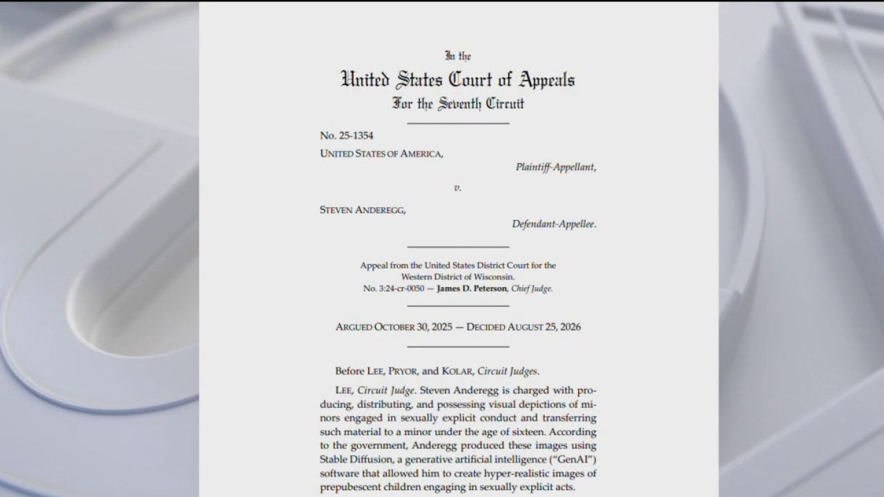 Judge asks Supreme Court to reconsider laws about AI generated CSAM