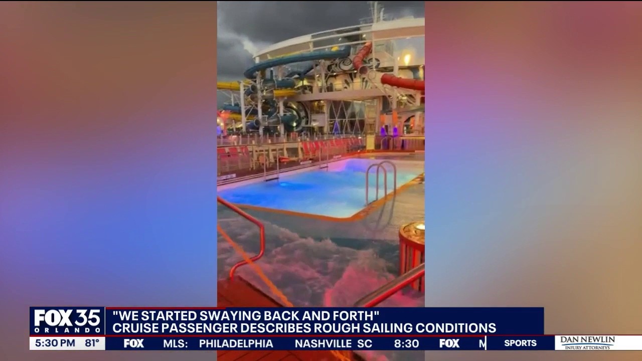 Watch: King Tide, rough waves rock ocean cruises