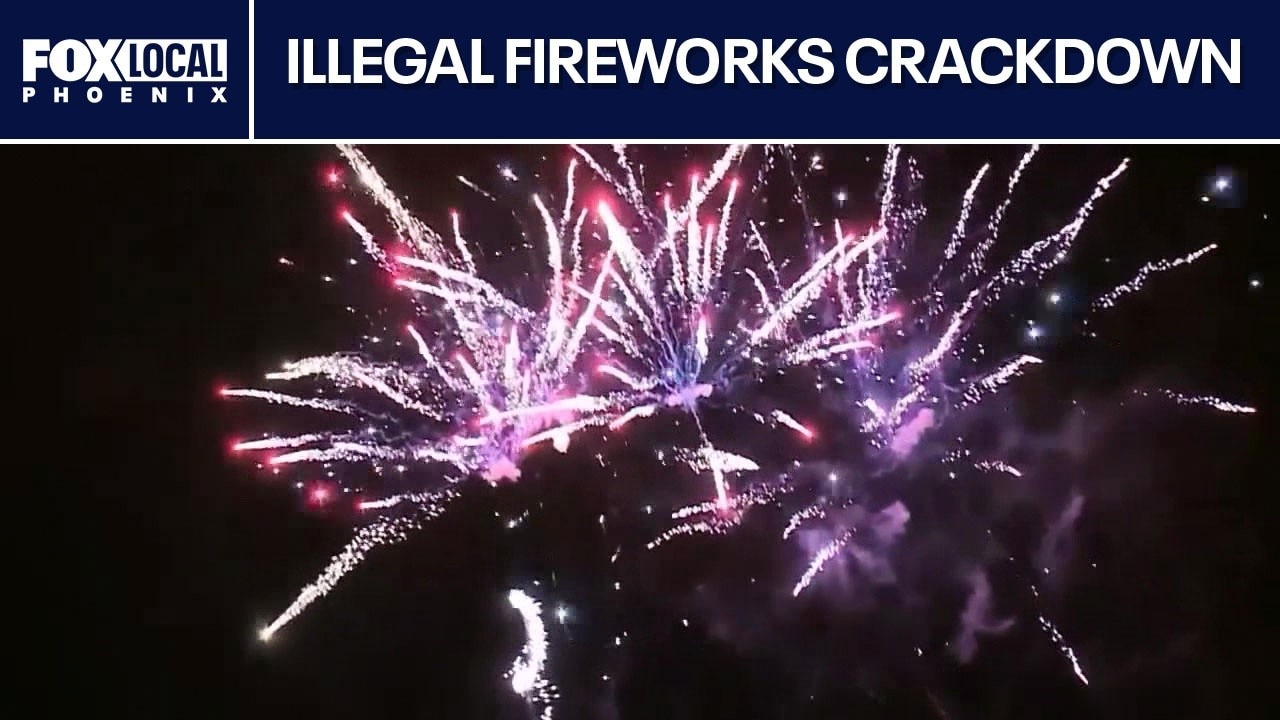 AZ police unit dedicated to illegal fireworks