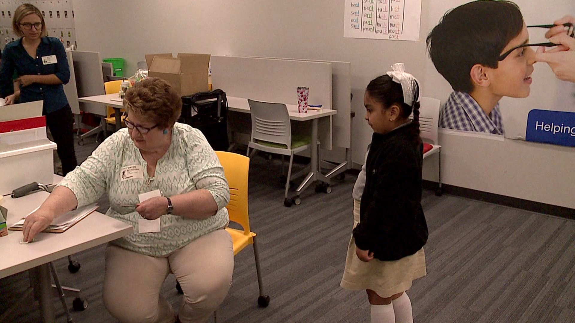 Children in Milwaukee receive free eye screenings, glasses