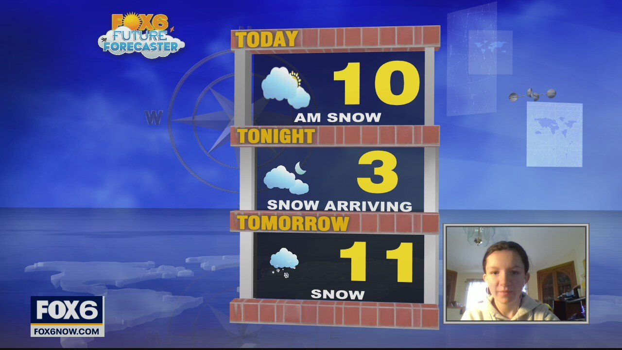 Future Forecaster Flashback: 12-year-old Ali helps with the weather