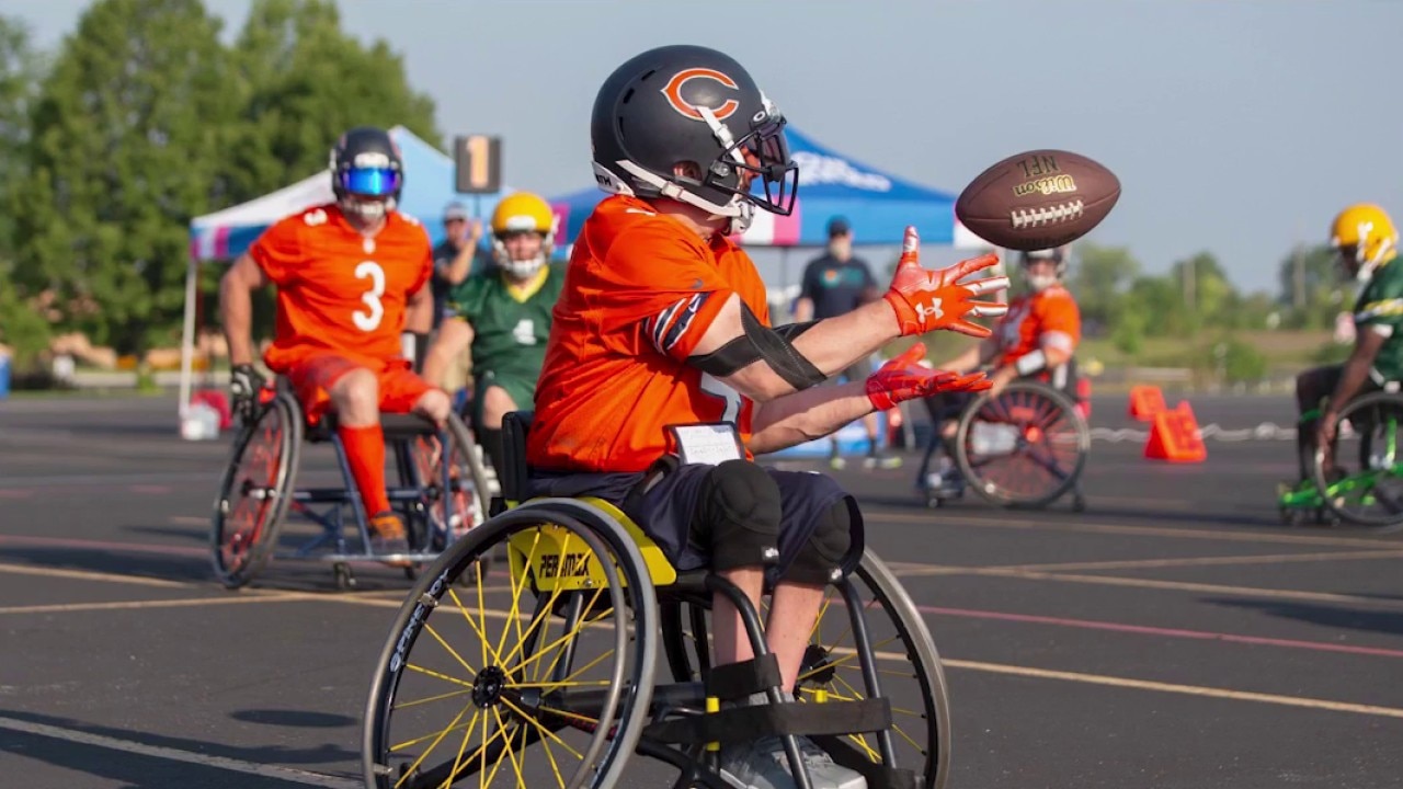 Wheelchair football teams take over Chicago for national tournament