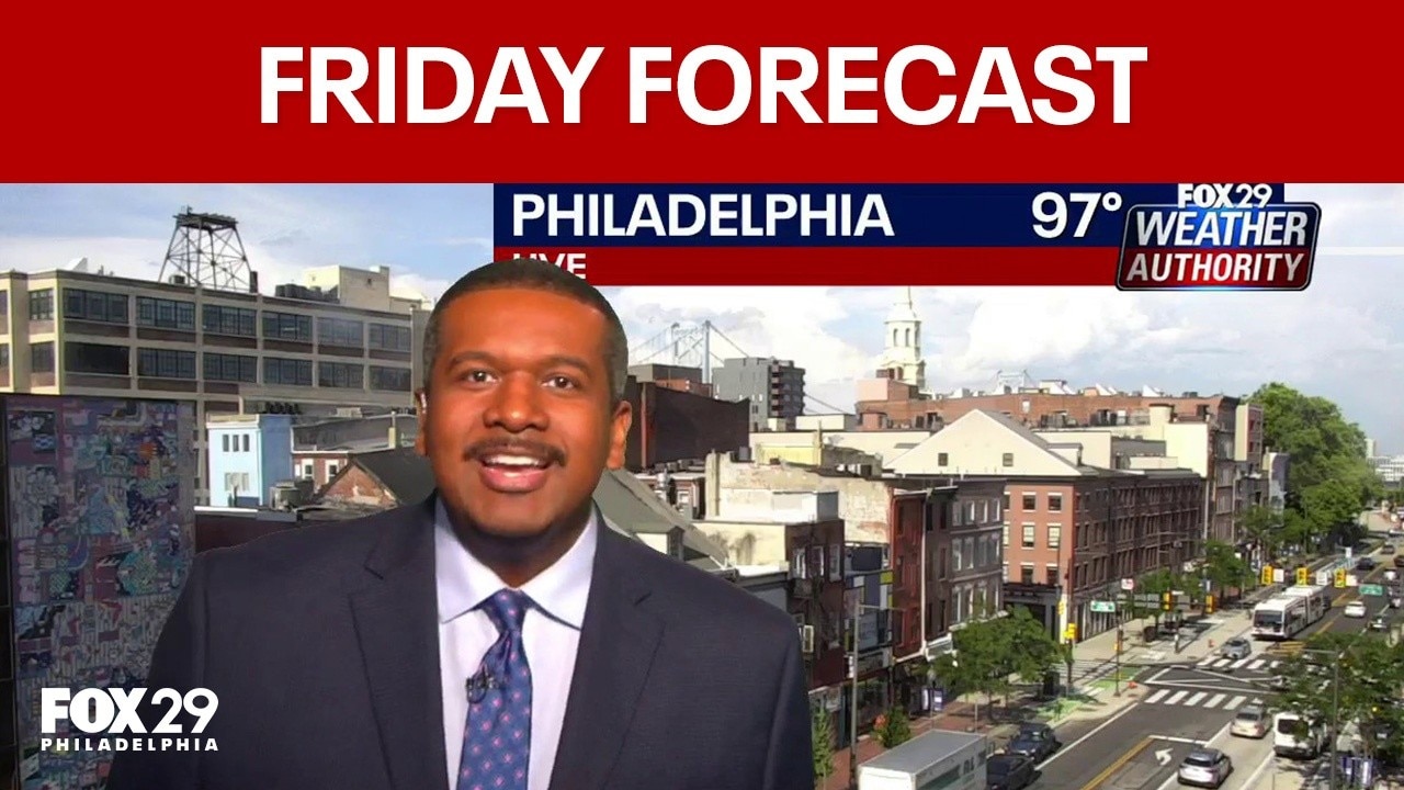 Philadelphia weather: Friday evening forecast