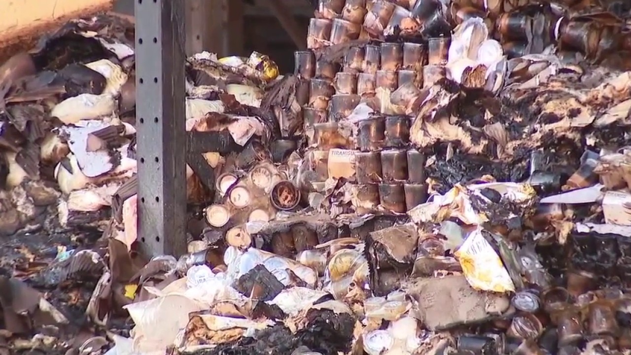 Rats feast after Boyle Heights warehouse fire