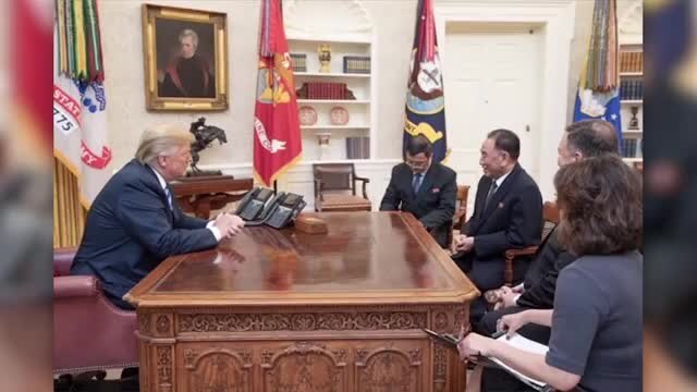 TRUMP MEETS WITH NORTH KOREAN OFFICIAL