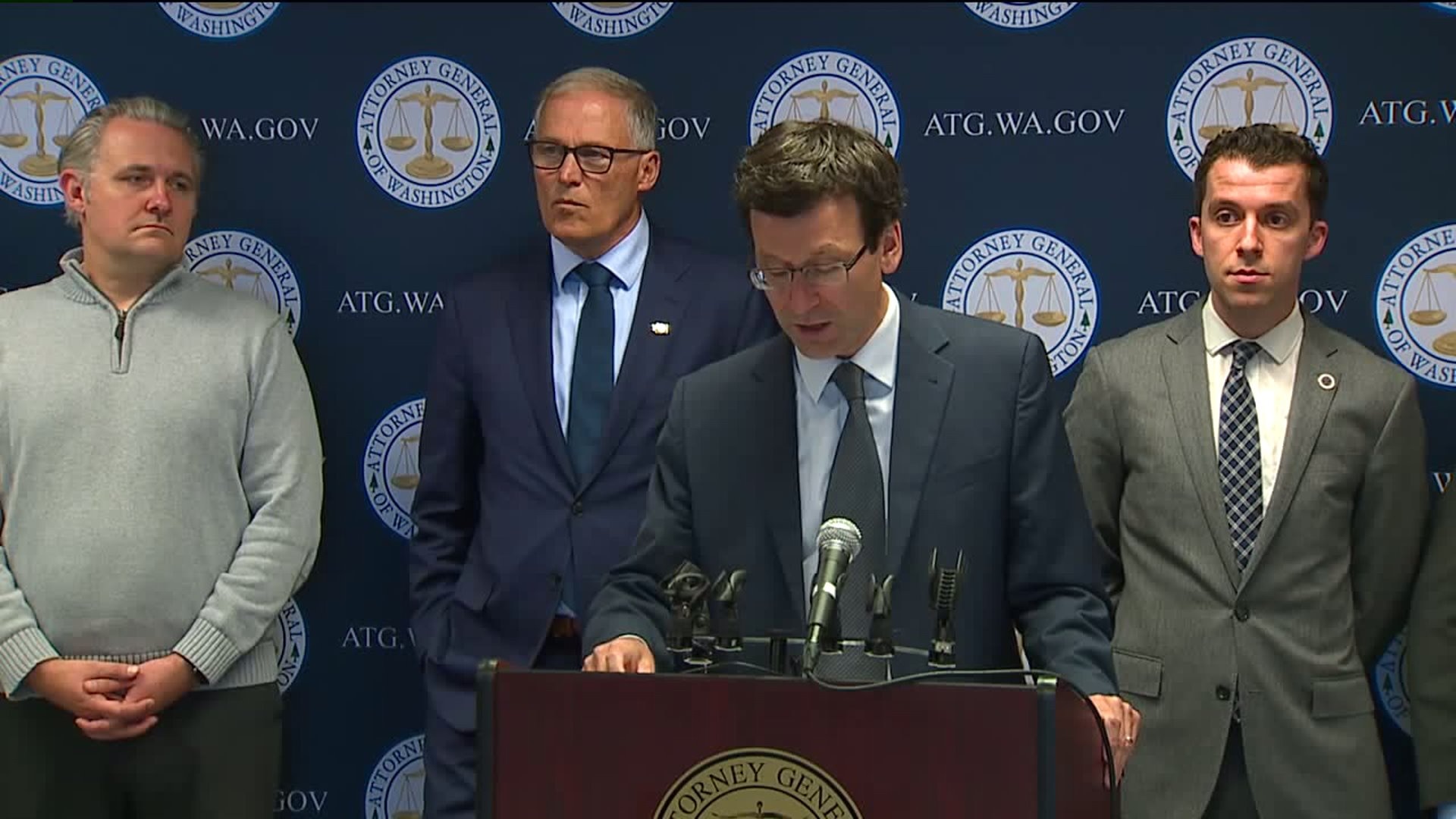 Washington state sues Trump over diverted military funding