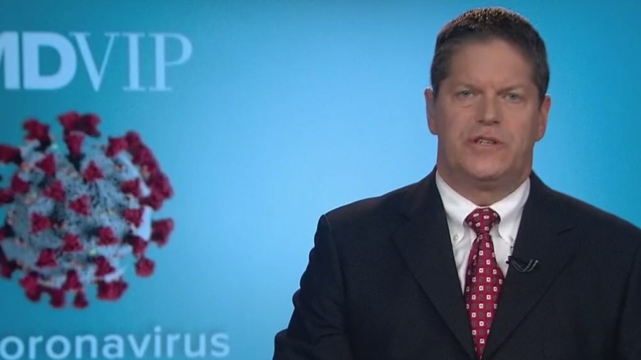 Discussing the coronavirus pandemic and the actions being taken during it