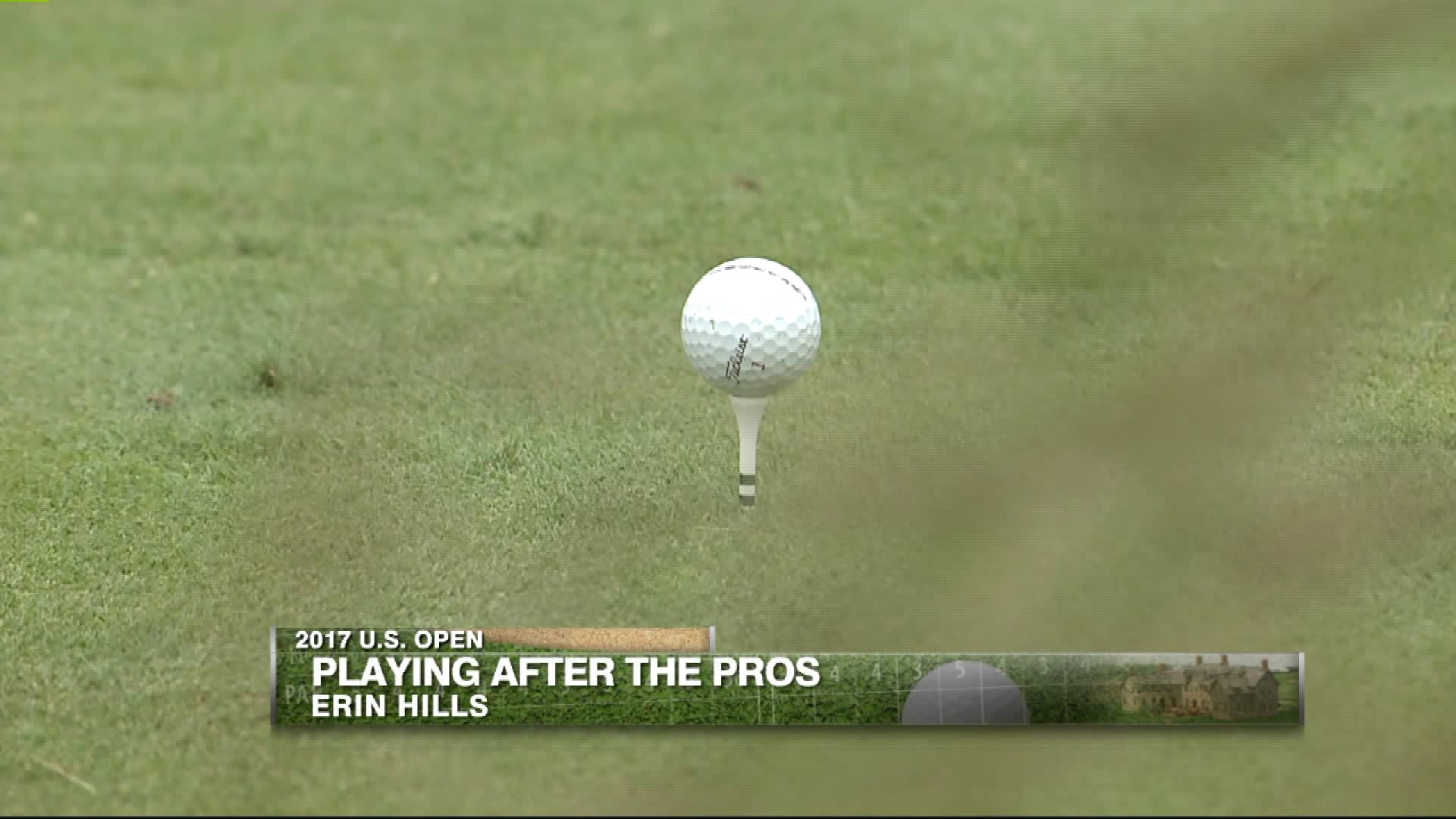 Cleanup at Erin Hills