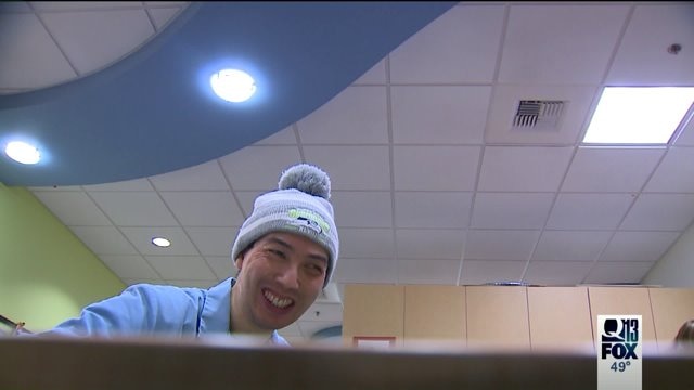 A look at a super-volunteer at Seattle Children`s Hospital