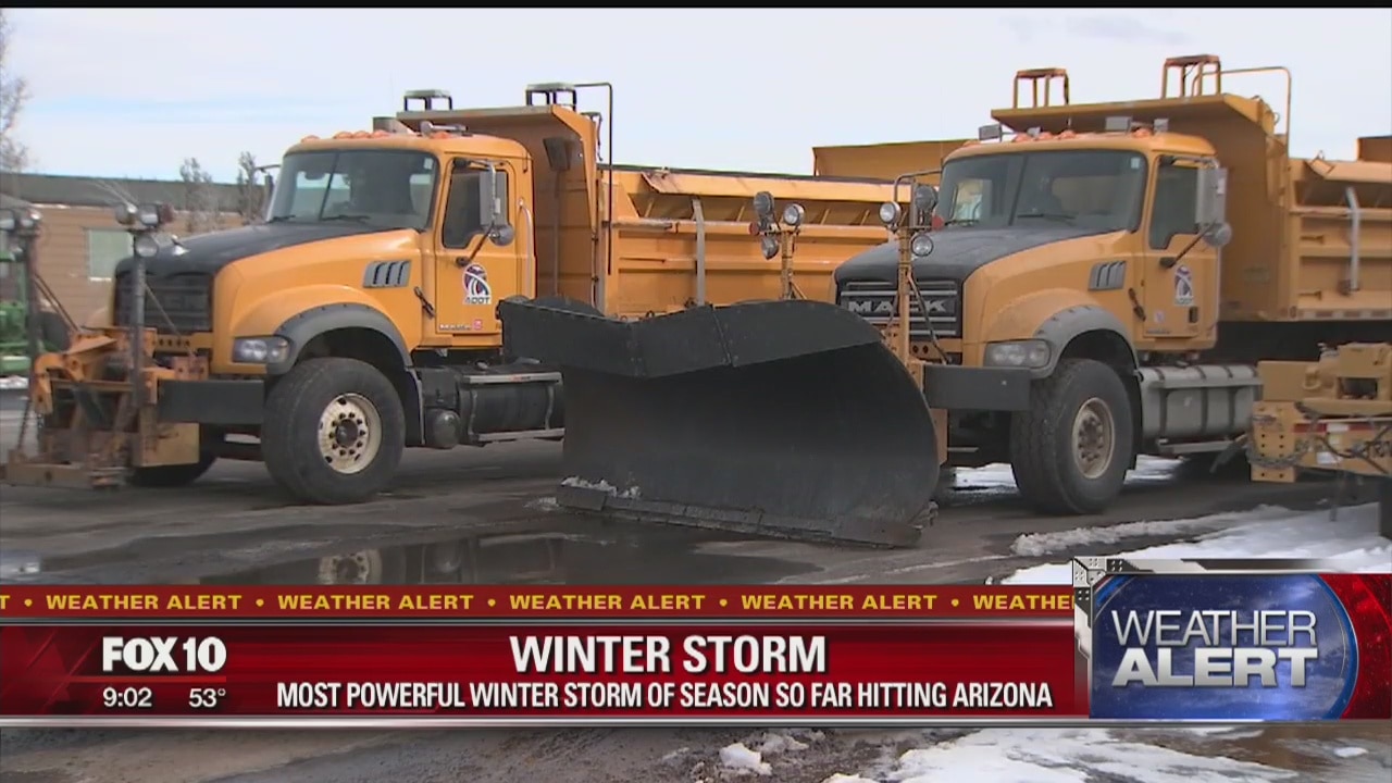 Northern Arizona residents brace for big winter storm | FOX 10 Phoenix