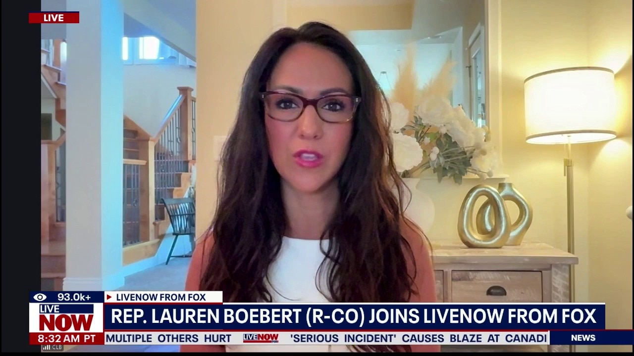 Colorado GOP Rep. Lauren Boebert joins LiveNOW