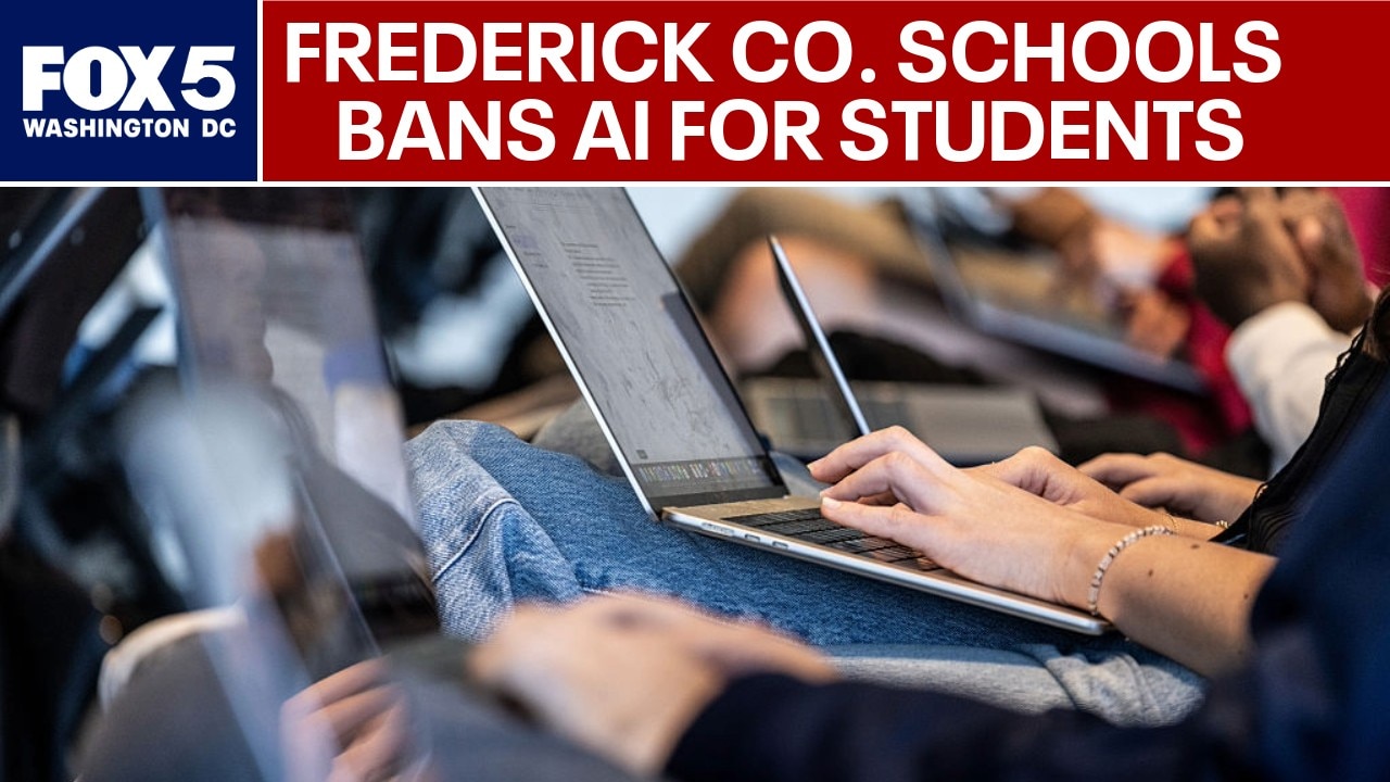 Frederick County schools ban AI use for students pre-K through 12th grade