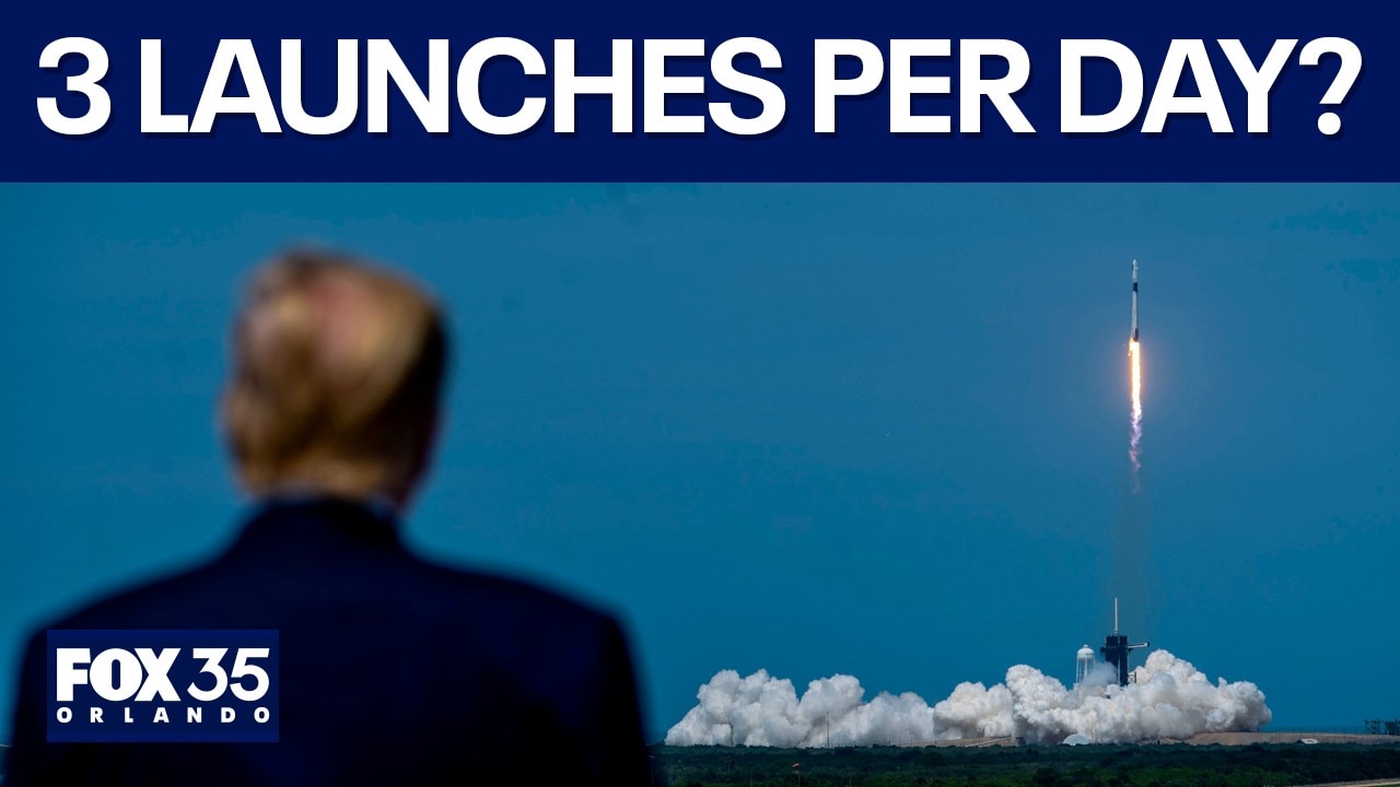 Trump's plan to get to 3 rocket launches per day
