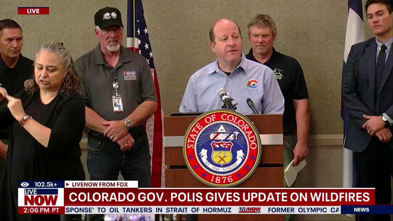 Colorado officials provide update on raging wildfires
