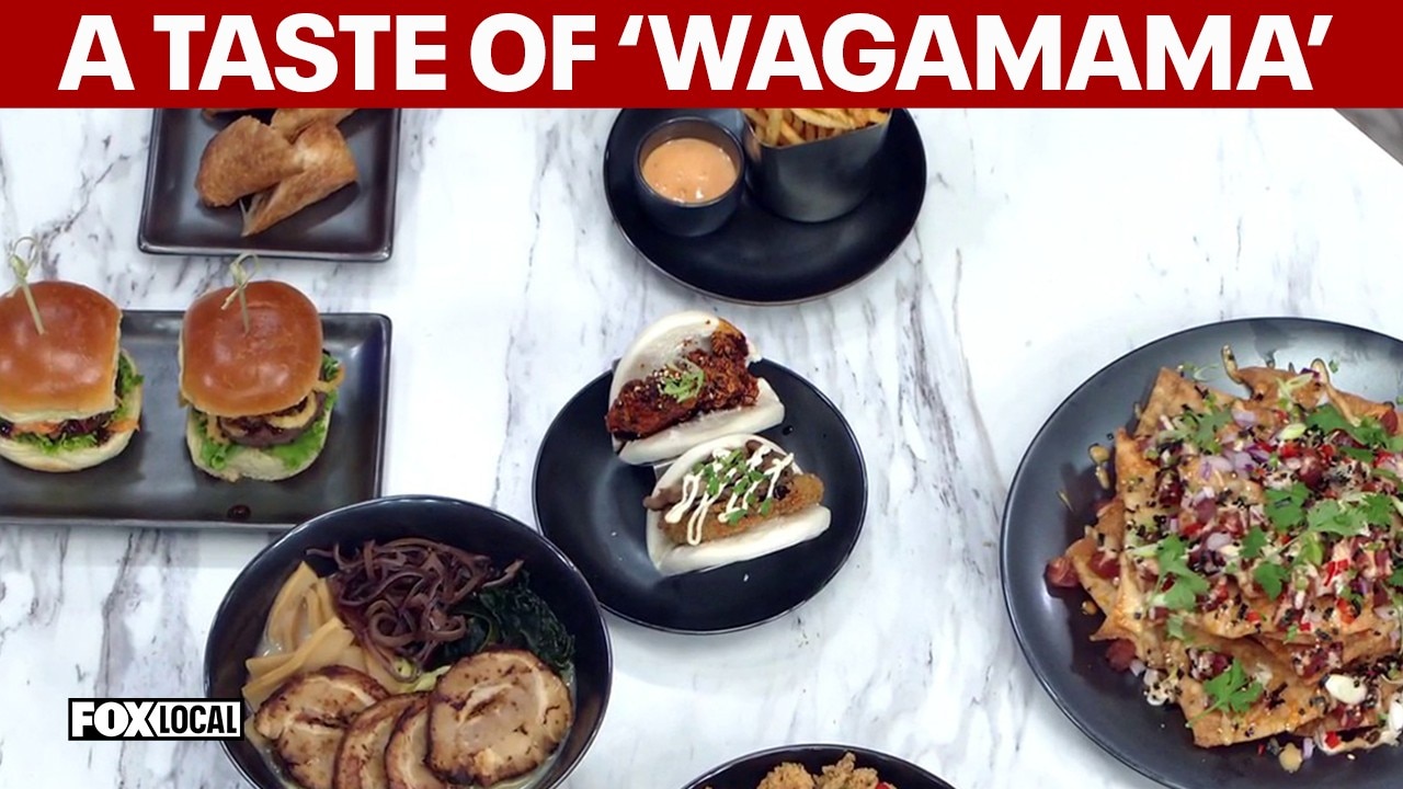 Shareable Asian-inspired dishes with Wagamama