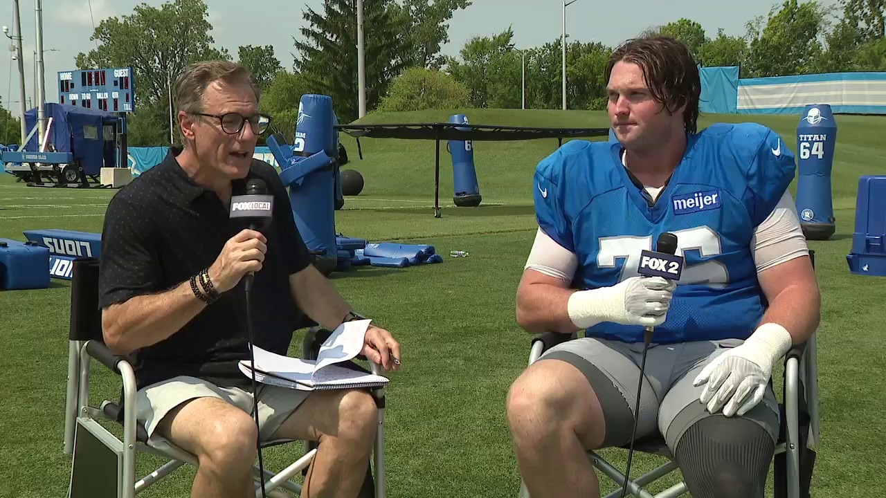 Lions Training Camp - Blake Miller Interview