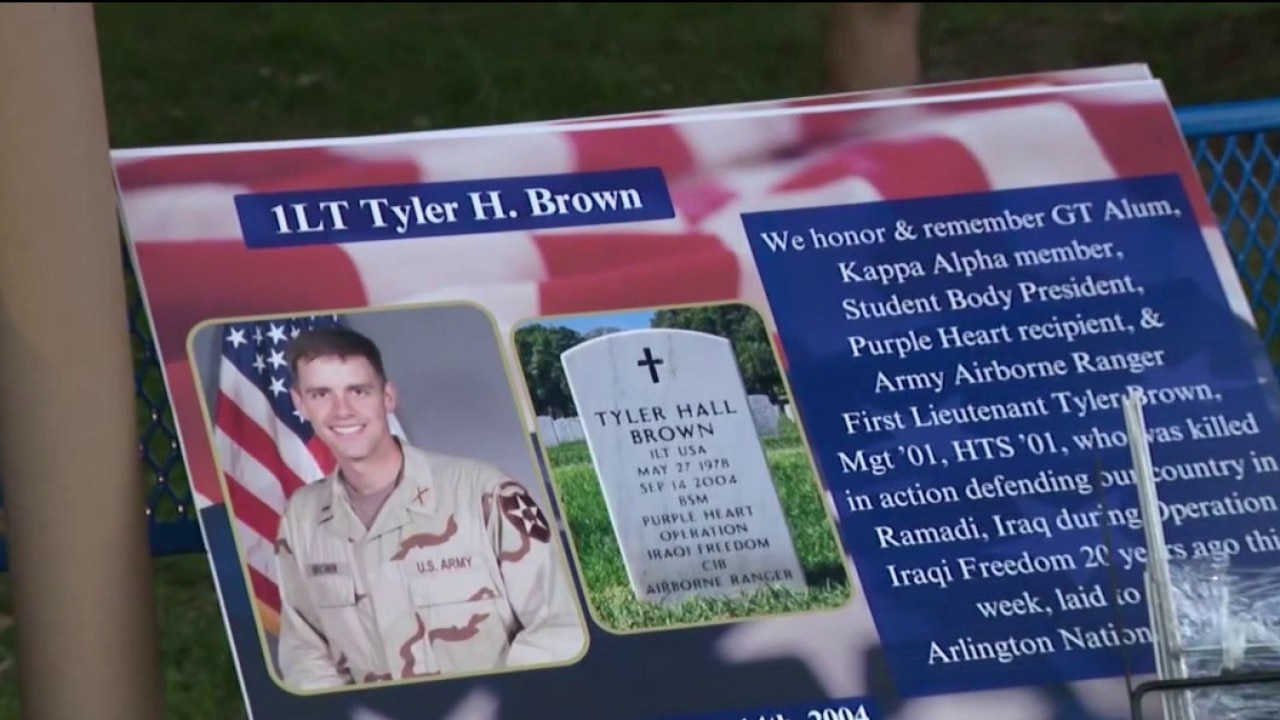 Georgia Tech students create 9/11 memorial