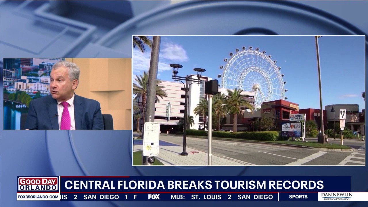 Record-breaking tourism for Central Florida