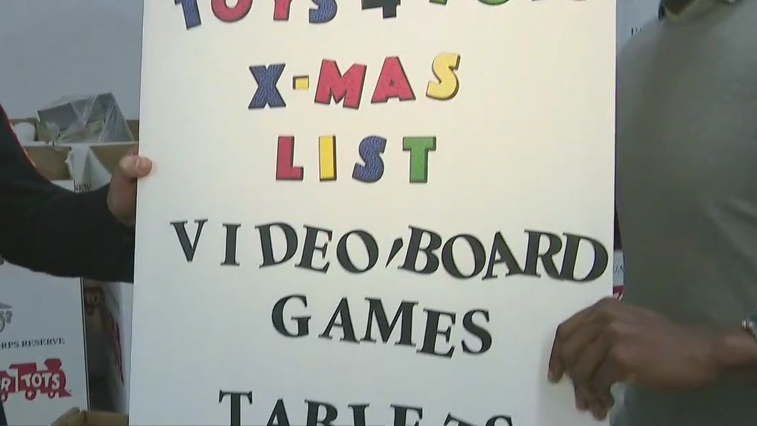 Top toys needed in Toys For Tots drive